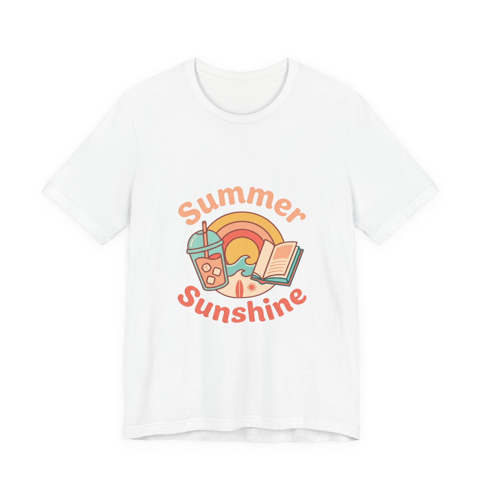 Summer Sunshine Graphic Tee | summer aesthetic, pastel coastal vibes