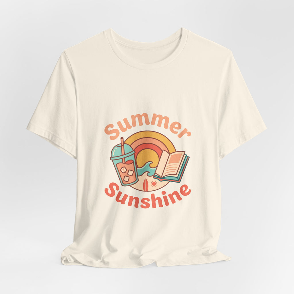 Summer Sunshine Graphic Tee | summer aesthetic, pastel coastal vibes