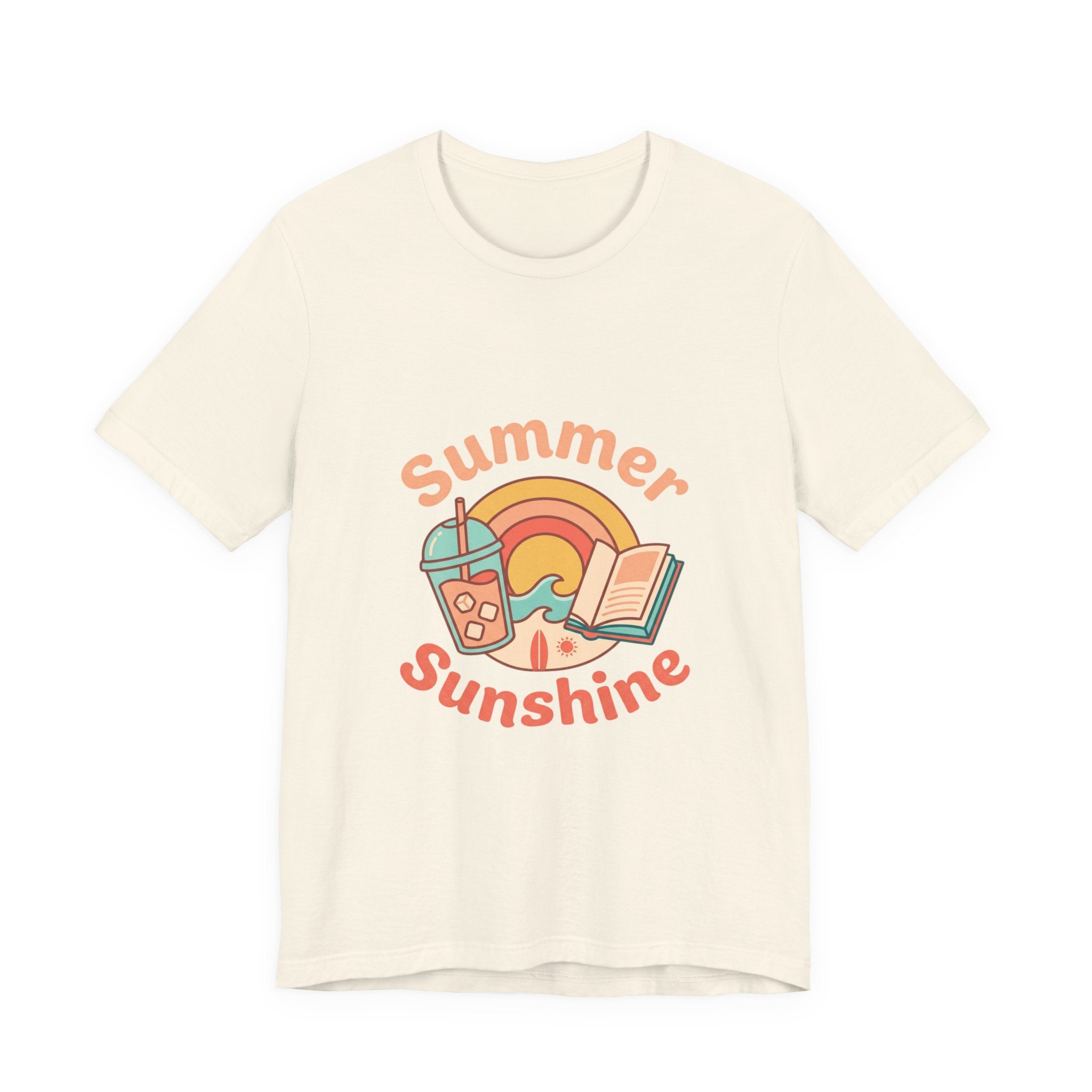 Summer Sunshine Graphic Tee | summer aesthetic, pastel coastal vibes