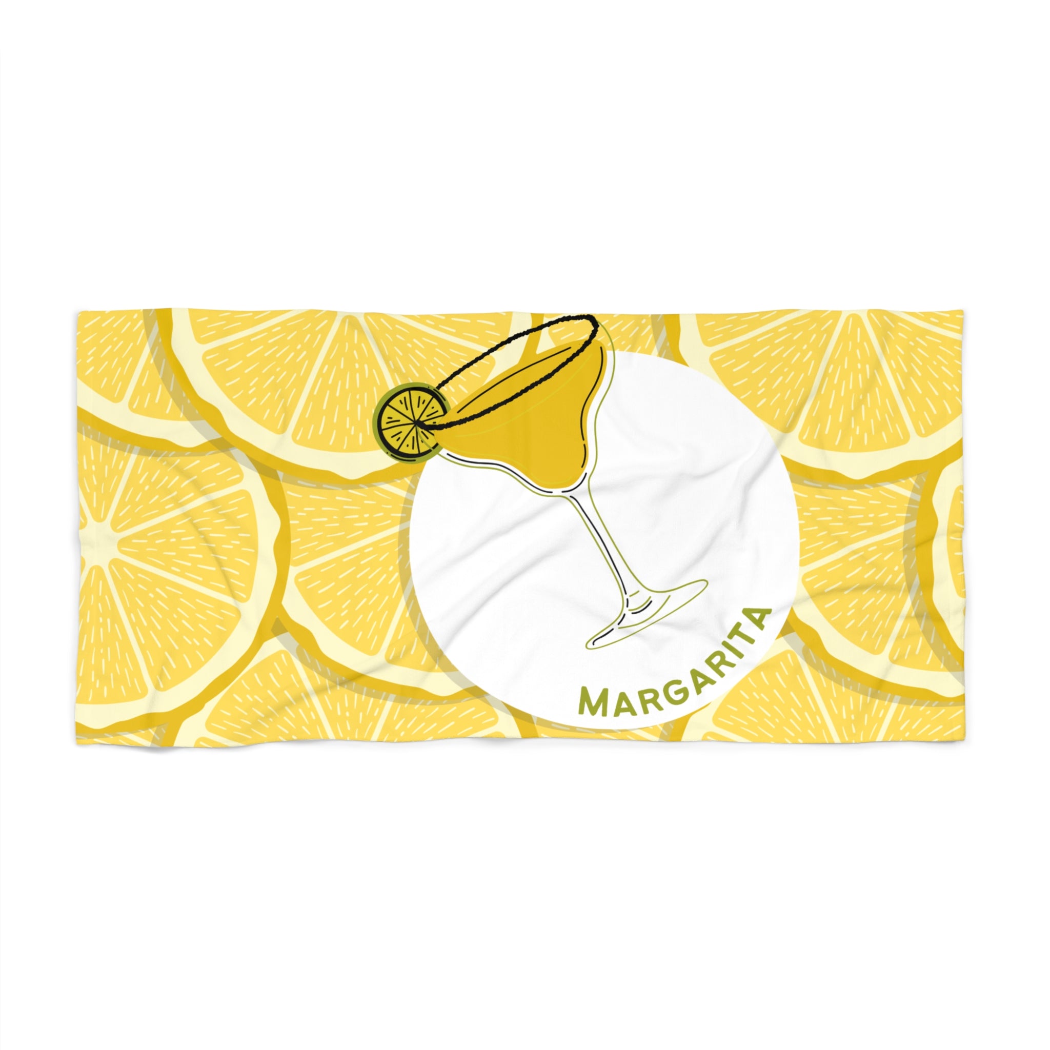 Heavyweight Beach Towel — Vivid Print, Soft