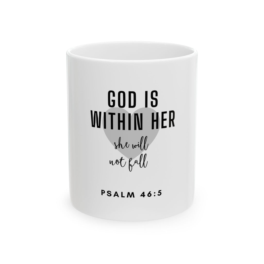 Ditsy Wildflower Ceramic Mug — 11oz & 15oz Floral Coffee Cup
