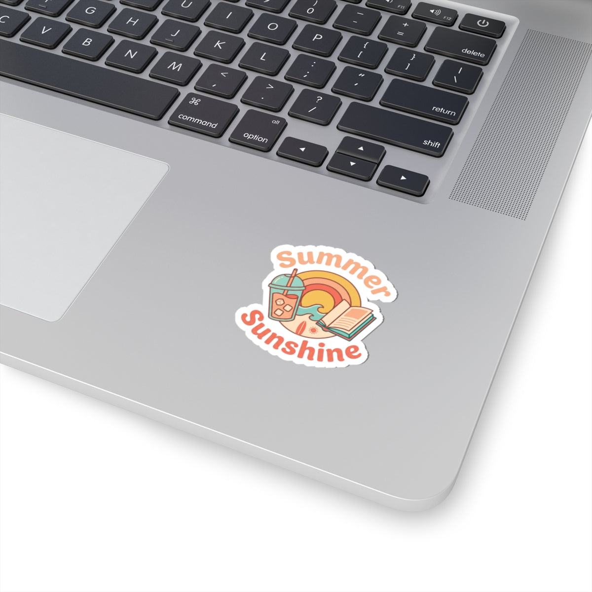 Summer Sunshine kiss-cut stickers | summer aesthetic, pastel coastal vibes