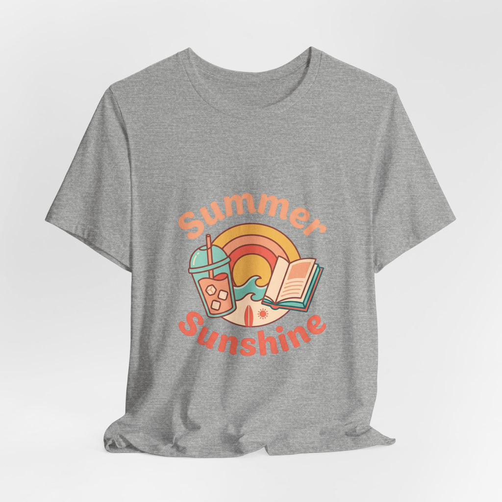 Summer Sunshine Graphic Tee | summer aesthetic, pastel coastal vibes