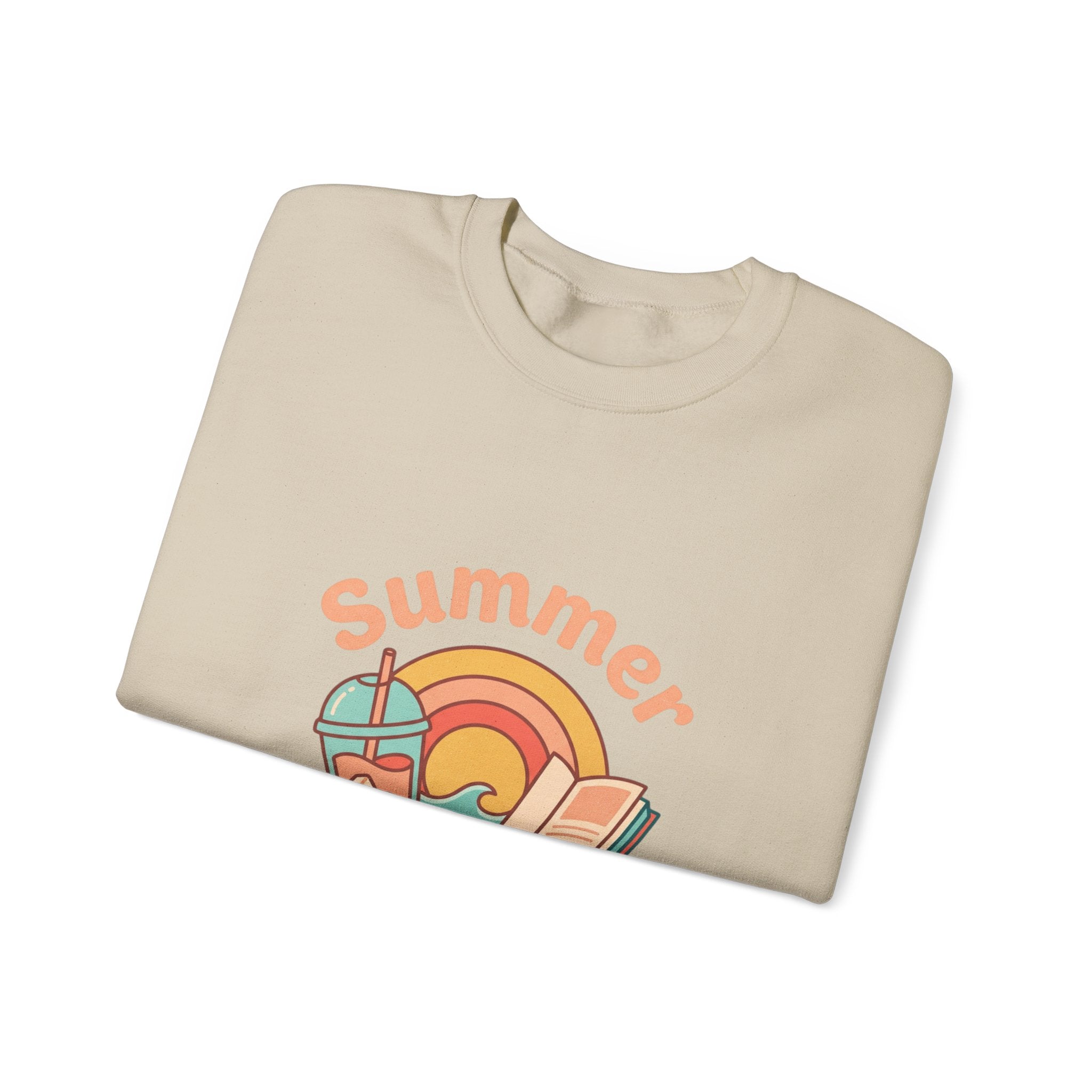 Summer Sunshine graphic sweatshirt | summer aesthetic, pastel coastal vibes