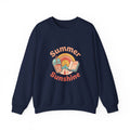 Summer Sunshine graphic sweatshirt | summer aesthetic, pastel coastal vibes
