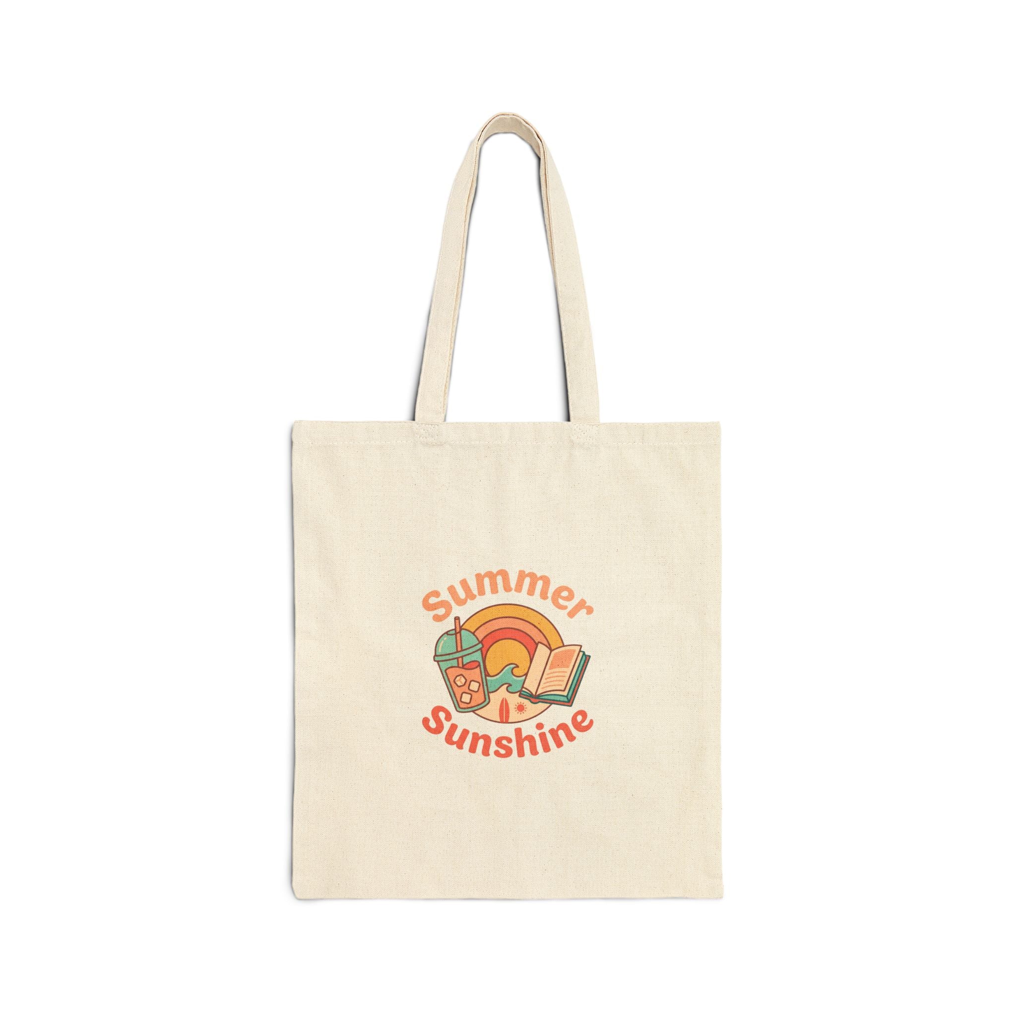 Summer Sunshine Tote | summer aesthetic, coastal vibes, pastel beach tote
