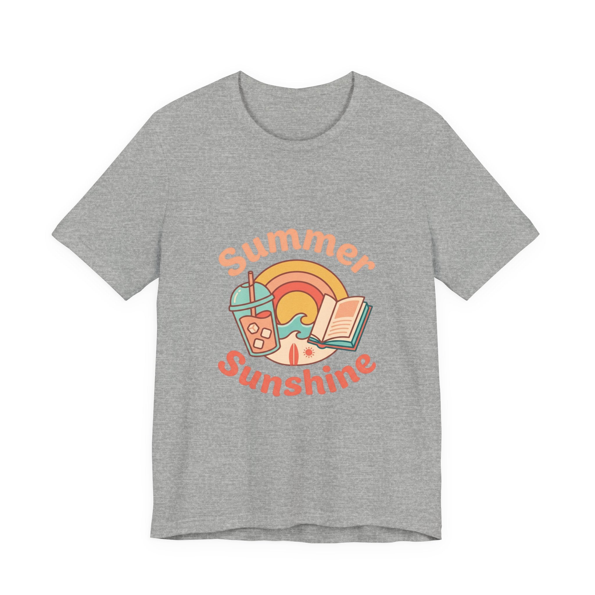 Summer Sunshine Graphic Tee | summer aesthetic, pastel coastal vibes