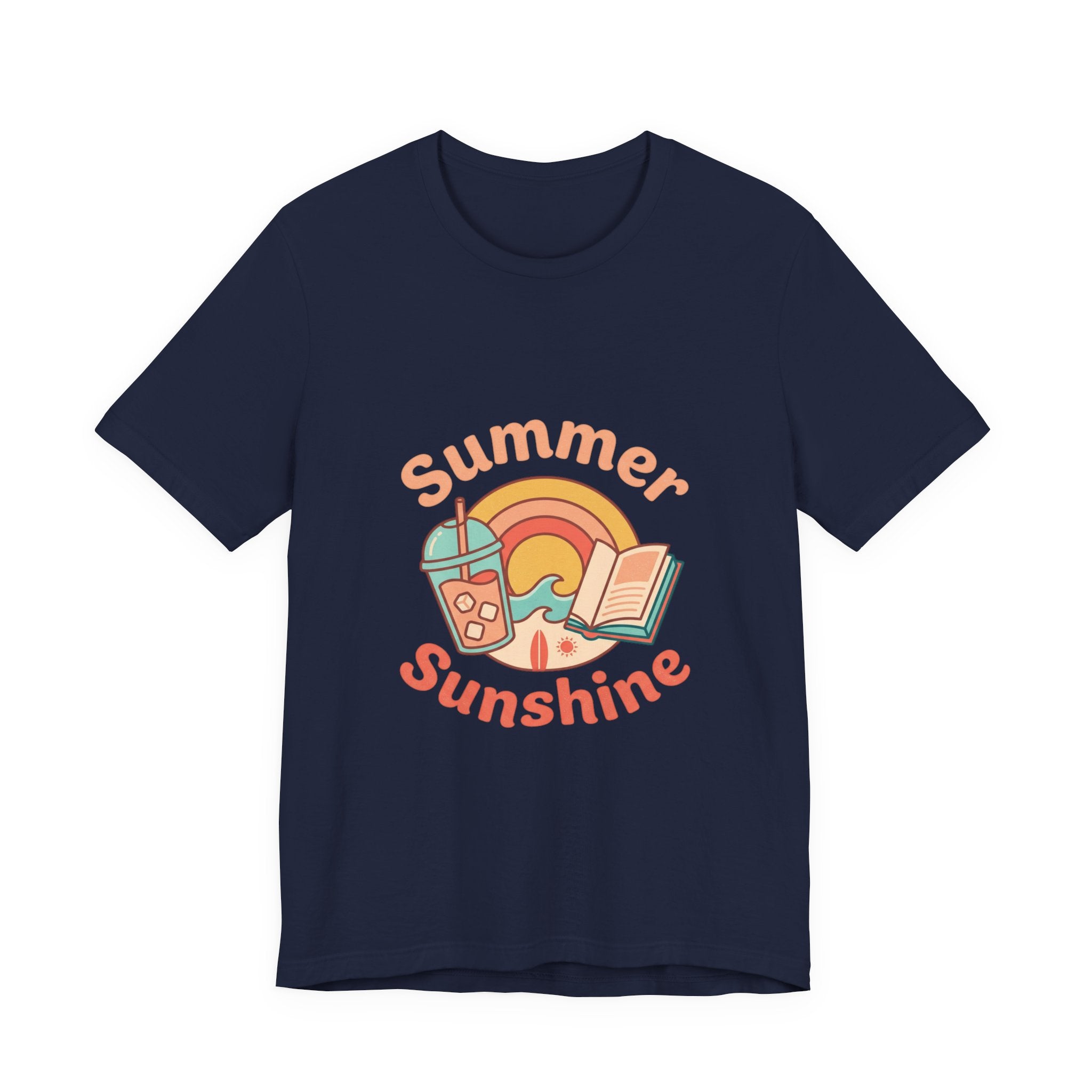Summer Sunshine Graphic Tee | summer aesthetic, pastel coastal vibes